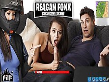 Filf - Stepmom Reagan Foxx Steals Stepson's Cock From His Girlfriend