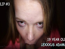 19 Year Old Cutie Pie Lexxxus Swallows Load Of Dirty Old Man Clip 3 Of 3
