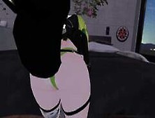 Vr Skunk Girl Ass Shake