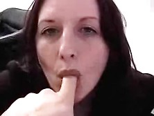 Brunette Milf Sucks My Dick And Welcomes It In Her Asshole