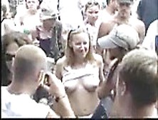 Topless Girls Of Woodstock 99