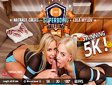 George Lee Lola Myluv Nathaly Cherie In Super Bowl Halftime - Virtualrealporn