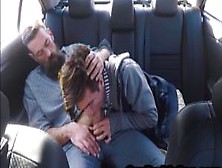 Bearded Daddy Bareback A Twink In The Back Of The Car