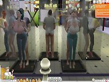 Sims 4:transparent Shower X Temptation Jeans X Clothed Sex X 10P - Part 2