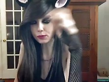 Eugenia Cooney Bending Over In Tight Shorts And Crawling On The
