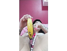 Fucking With A Banana