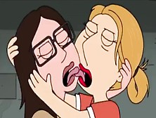 Family Guy - Lois Griffin Kisses A Girl In Prison