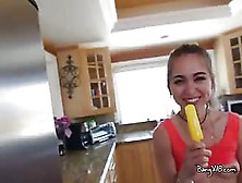 Teen Slut Riley Reid Sucks On A Popsicle And Cock