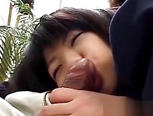 Teen Asian Licking Hard Cock