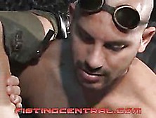 Extreme And Painful Double Anal Fisting With Gay Men Andre Barclay And Antonio Biaggi