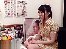 Japanese Teen Massage Turns In Crazy Sex
