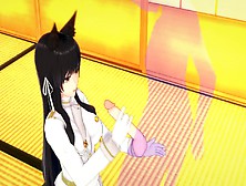 Atago Shows The Shikikan Her Appreciation - Azur Lane - 3D Hentai