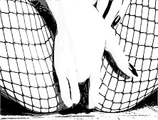 Asmr Fishnets In Comic Book Style B&w With Lots Of Moaning,  Wimpering,  And Long Nails Finger Fucking