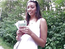 Casey Jordan Is Paid For Some Outdoor Fucking