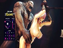 Hot 3D Cuckold Bitch Takes On Monster Bbcs