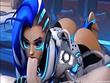 Overwatch Hentai Porn Collection With Mercy And Sombra