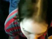 Cute Girl Is Totally Enjoying Sucking Her Bf's Cock Pov