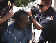 Helpless Black Fucking Artist Penetrated Dominating Plump Police
