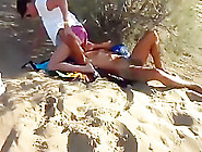 The Wife Has Some Dogging Pussy Eating Action With A Stranger In The Dunes