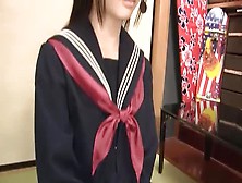Big Bubble Butt Japanese Stepmom Dresses As A Schoolgirl To Seduce A Creampie From Son