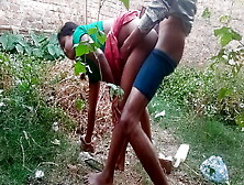 Real Indian Outdoor Sex.  Indian Girl Gets Fucked By Her Boyfriend