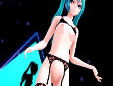 Mmd Hatsune Miku (Sweet Devil) (Garterbelt And A Good Ass) (Submitted By Steelix2)