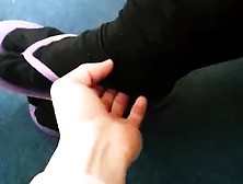 Crazy Foot Fetish In Public