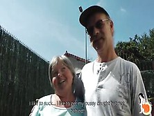 Grannies Jean-Pierre And Raymonde Fucks Inside Front Of The Camera With A