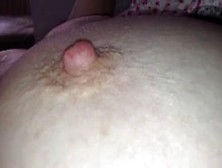 Her Hard Nipple,  Hairy Pitt & Round Hairy Mound.