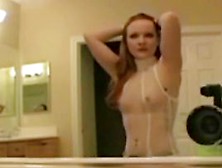 Girlfriend Filming Herself In Her Favorite Slutty Outfit
