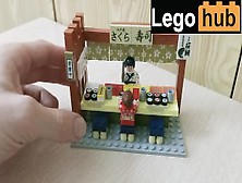 Building Sembo 601066 (2019) - Japanese Food Stall (Set 2 Out Of 4)