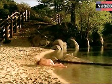Jewel Shepard Nude And Unconsions On Beach – Mission: Killfast