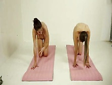Naked Yoga Instructor