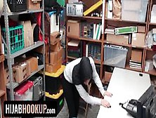 Big Titted Thief Ella Knox Submits Her Plump Pussy To Perv Officer In The Backroom - Hijab Hookup (Mike Mancini)