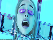 Girl In Tanning Bed Solarium Trapped 3D Bdsm Animation