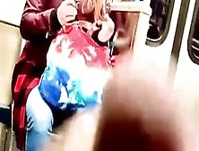 Cock Flash Caught In Metro