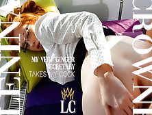 My Very Ginger Secretary Takes My Cock - Sexlikereal