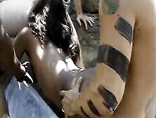 Goddess African Women Got White Penis To Rock Her Butt