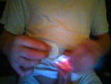 Young Virgin Boy Masturbate With A Condom With Cumshot