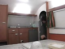 Hairy Japanese Pooping On A Bowl Cam