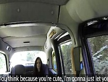 Taxi Driver Jizzed Gals Face Outdoors