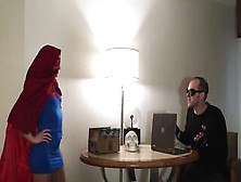 Dacey Harlot - Tight Body Superhero Captured And Humiliated By Vulgar Supervillain