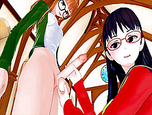 Naughty 3D Anime Futa Futaba Pounds Persona 4's Kinky Yukiko