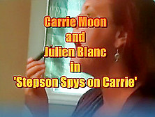 Carrie Moon And Julien Blanc In Stepson Bathroom Spy