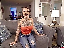 Genevieve Sinn - Big Titty Tattood Slut Gets Ass Fucked And Filled In