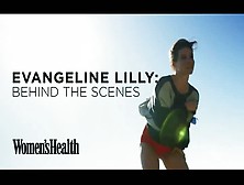 Evangeline Lilly In Women's Health: Behind The Scenes (2014)