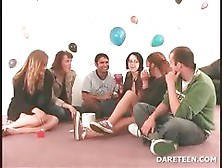 Truth Or Dare Sexgame With Horny Teens