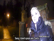 Short Haired Blonde Fucked Outdoors