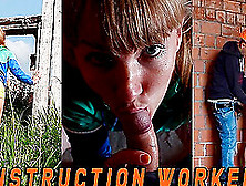 Russian Teen Was Caught By The Builder When She Masturbated