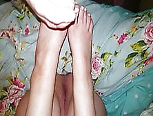 Cumshot On Pink Toes